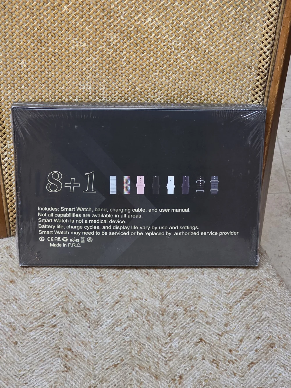Okpu USE-Ultra18 Smart Watch & Wireless Earbuds 8+1 Gift Set - Factory Sealed